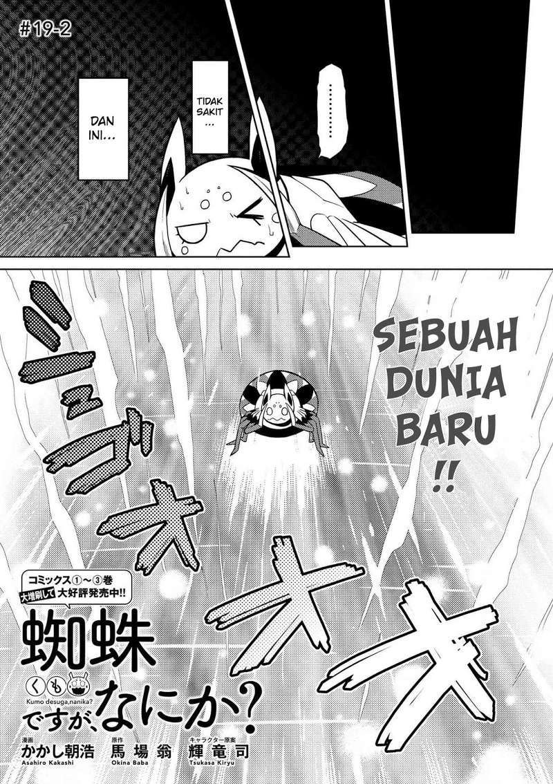 Kumo desu ga, Nani Ka? Chapter 19.2 Gambar 1